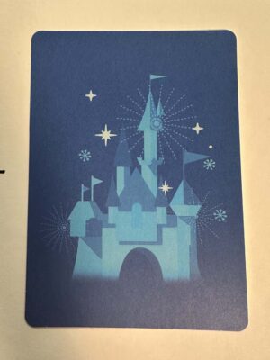 Castle Special edition artwork Disney Rewards postcard