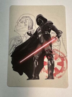 Darth Vader Special edition artwork Disney Rewards postcard