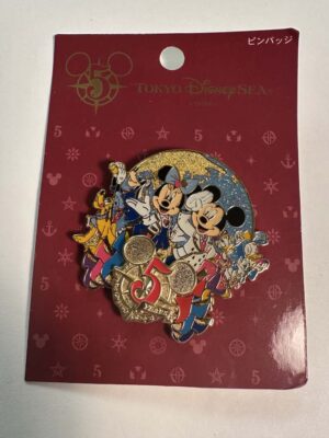 Tokyo Disney Sea 5 year pin