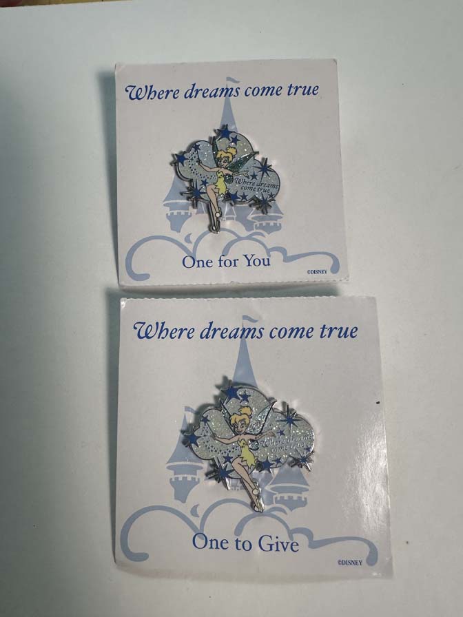 Where Dreams come true Cast Give away two pin set.