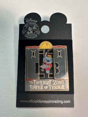 Stitch Twilight Zone Tower of Terror Elevator pin