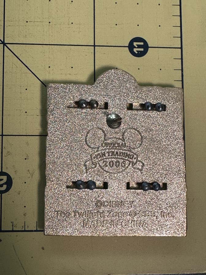 Stitch Twilight Zone Tower of Terror Elevator pin - Image 4