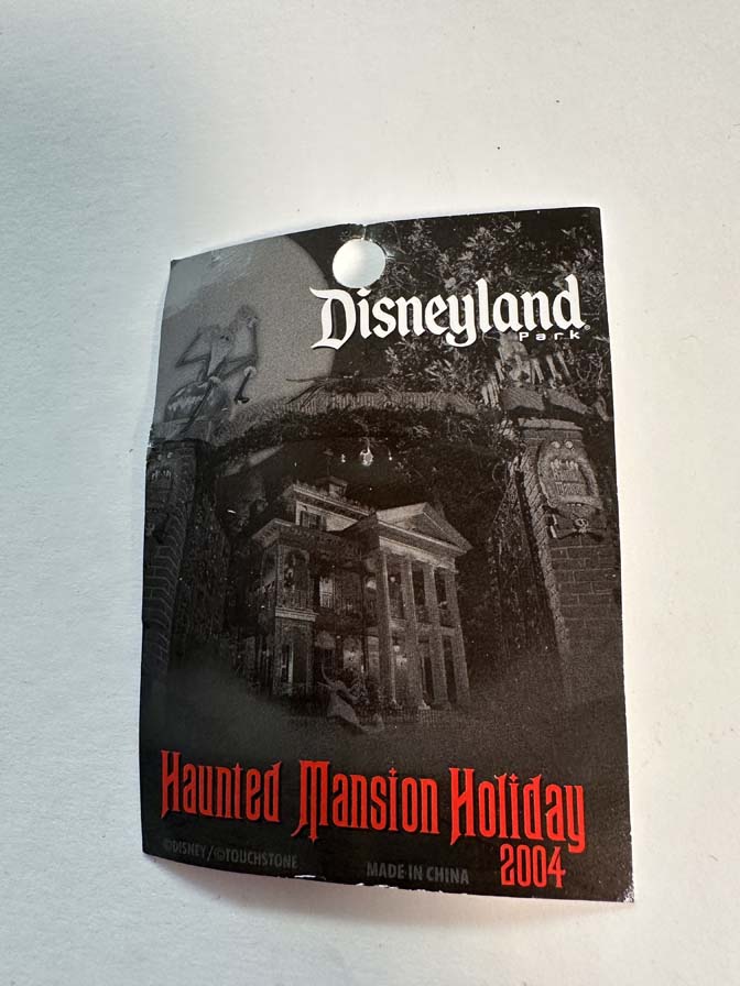 Nightmare Before Christmas Jack-Zero and Haunted Mansion LE2000 pin - Image 2