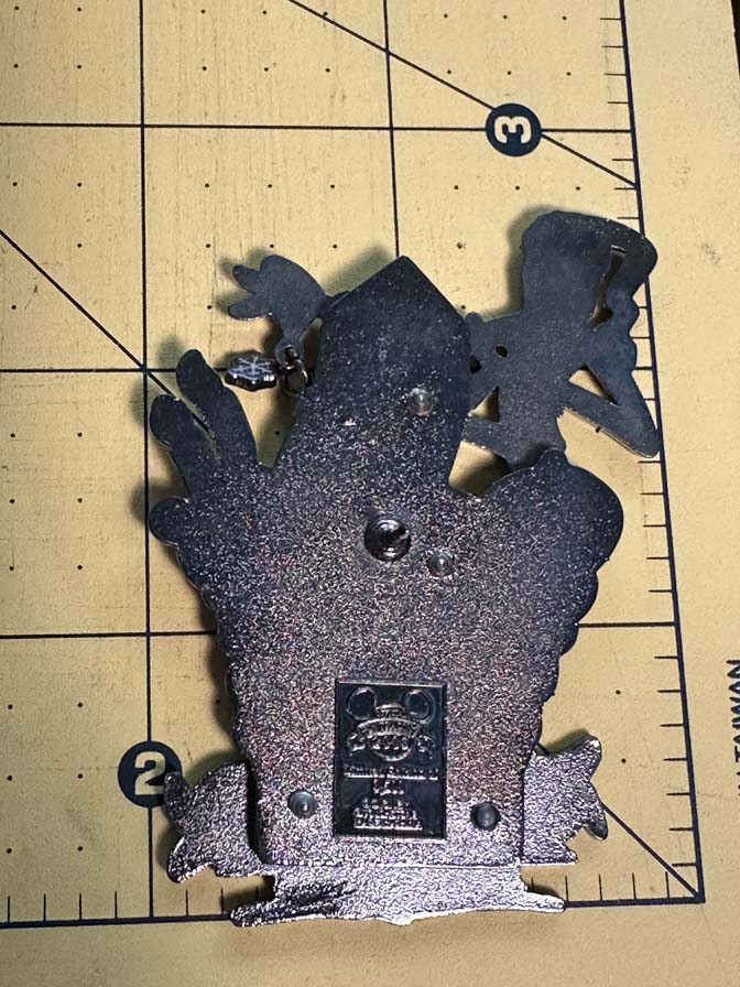 Haunted Mansion Holiday Jack Skellington on Haunted Mansion Wall LE3500 pin - Image 3