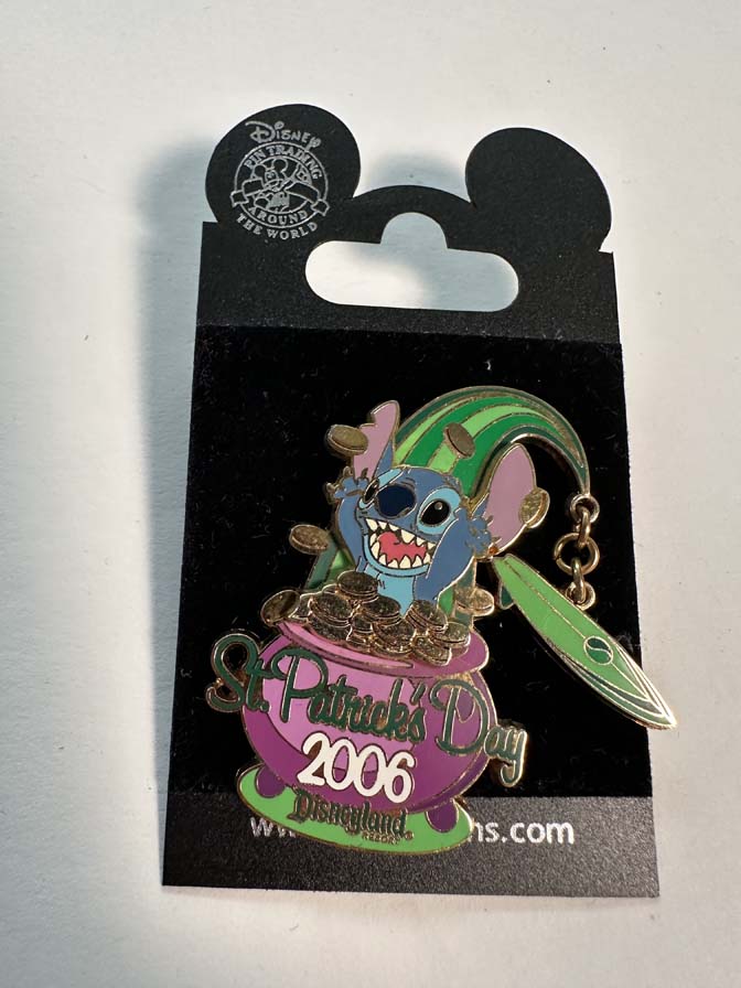 St Patricks Day Stitch LE1000 pin 2006