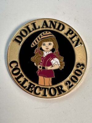 Pirates Doll and Pin Collector pin LE 1000