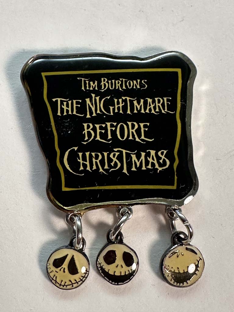 Nightmare before Christmas dangle pin from Disney Store Japan - Image 2