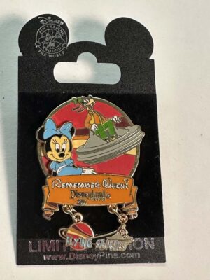 Remember When flying saucers pin LE750