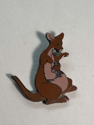 Small Kanga and Roo pin