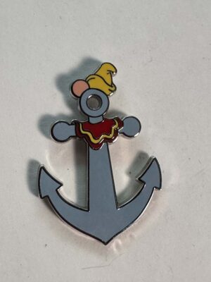 Disney Cruise Line Mystery pin Dumbo as an anchor