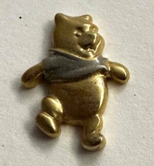 Miniature Winnie the Pooh pin
