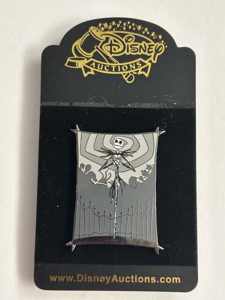 Jack Skellington pin Disney Auction LE250