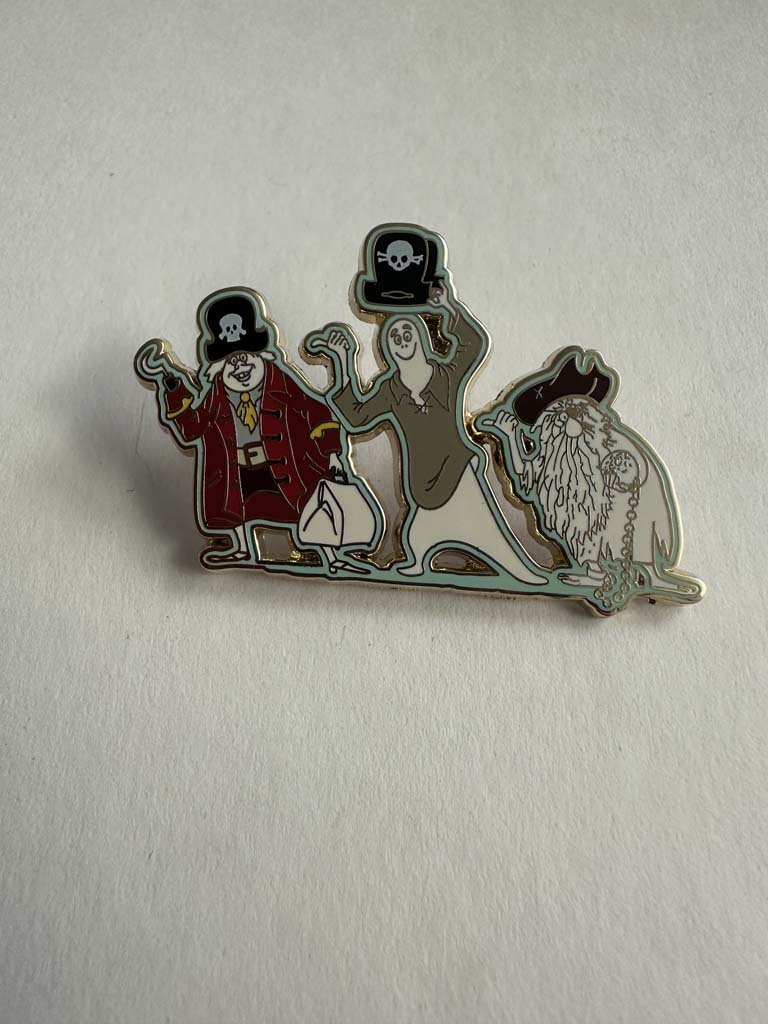Hitchhiking Ghosts pin dressed as Pirates Imagineering le300 - Image 2