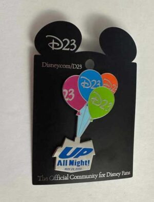 D23 Up all night pin le 1500