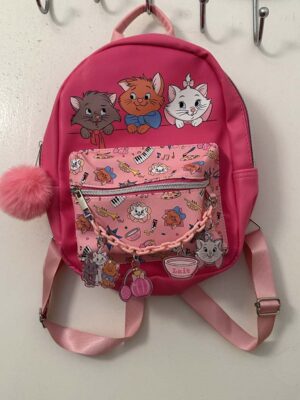 Aristocats mini Backpack featuring Marie - Toulouse, and Berlioz