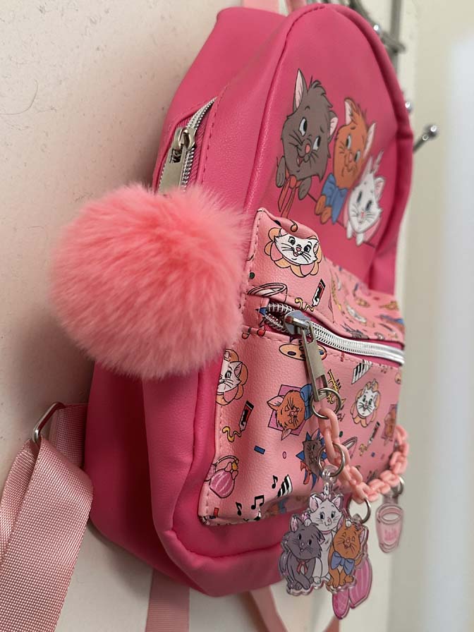 Aristocats mini Backpack featuring Marie - Toulouse, and Berlioz - Image 4