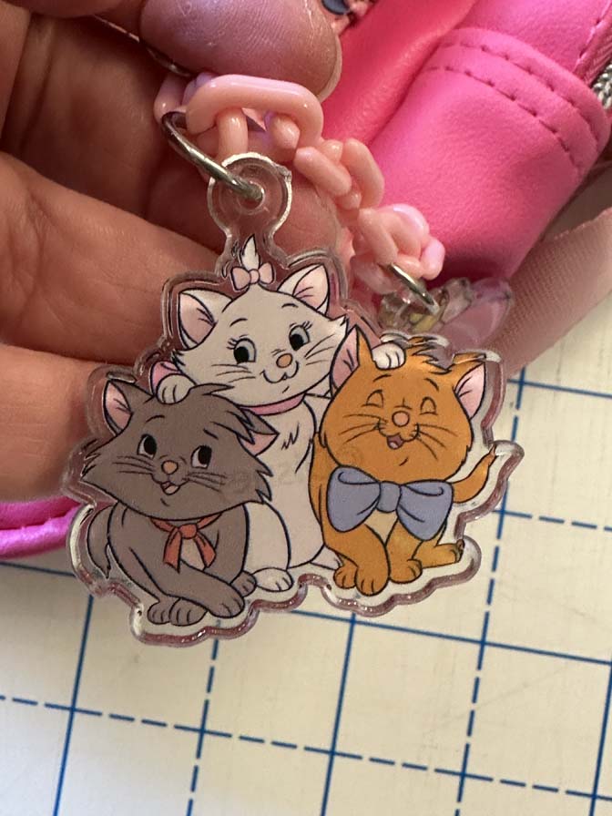 Aristocats mini Backpack featuring Marie - Toulouse, and Berlioz - Image 8