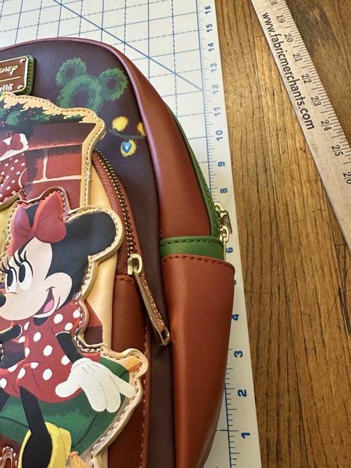 Loungefly Mickey & Minnie Mouse Hot Cocoa Fireplace Mini Backpack - Image 5