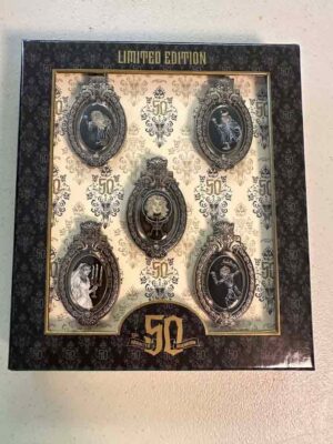 Disneyland Haunted Mansion 50th Pin Set LE 500