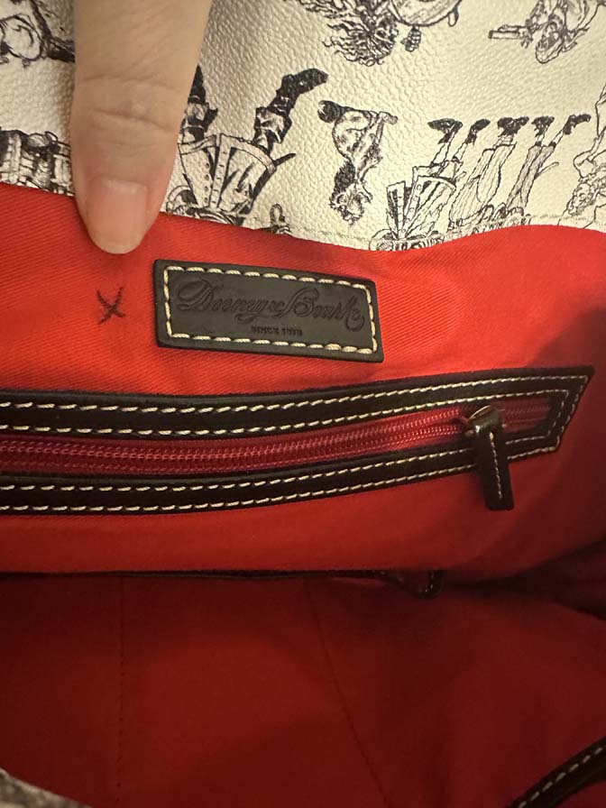 Dooney and Bourke Pirates of the Caribbean Purse - Image 7