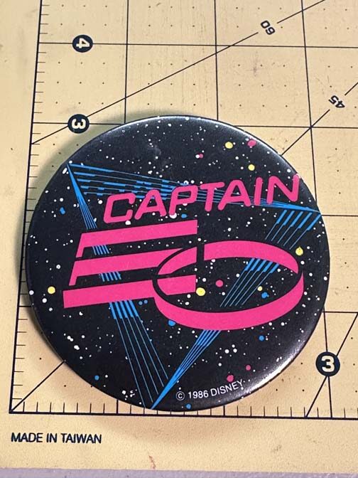1986 Disney "Captain EO" pin