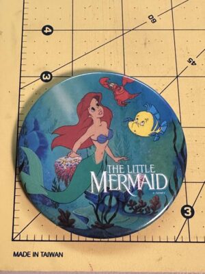 1989 Disney The Little Mermaid button