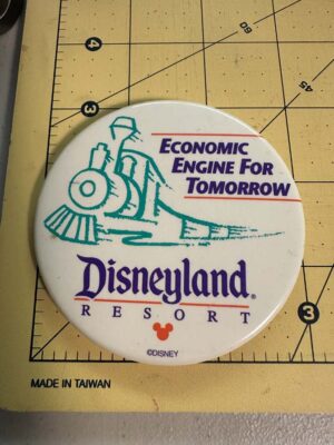 Disneyland Economic Engine For Tomorrow button