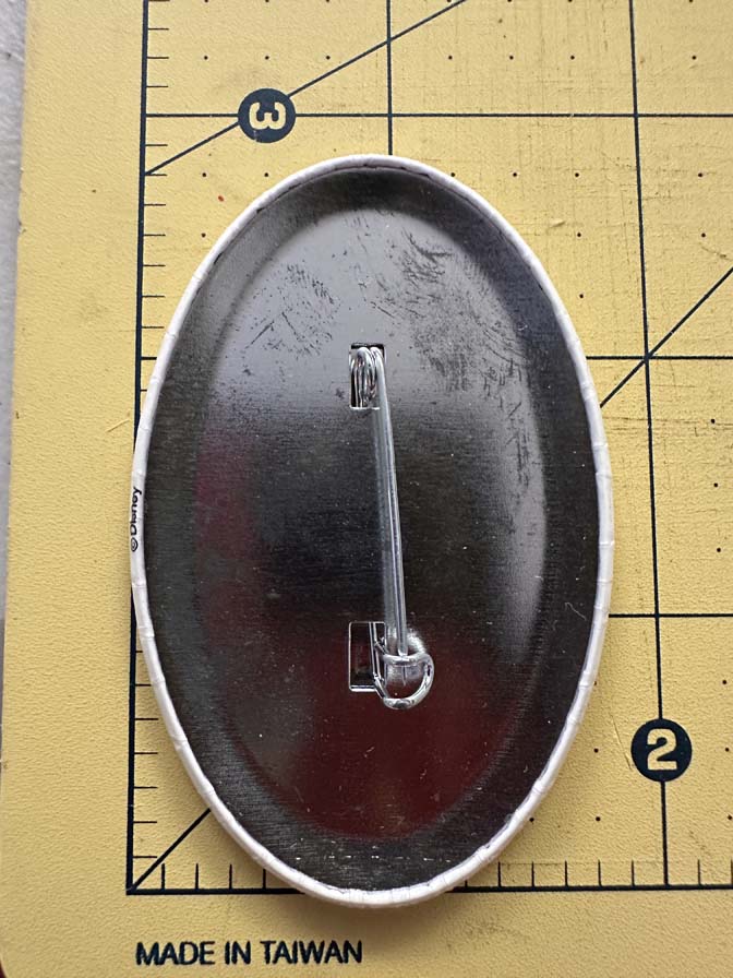 oval button features Sally from The Nightmare Before Christmas - Image 2