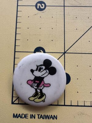 Small Minnie Mouse Button