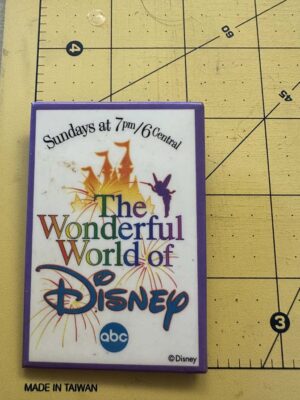 The Wonderful World of Disney television show on ABC button