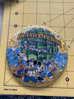 Tokyo DisneySea Grand Opening button