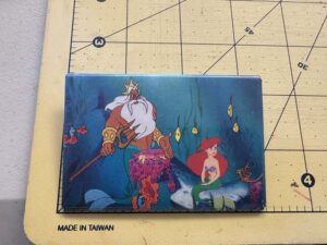 King Triton scolding Ariel button