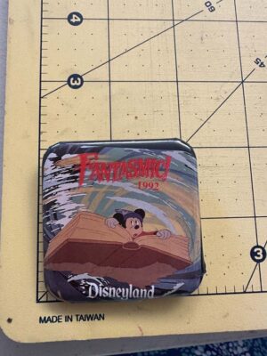 vintage 1992 Sorcerer Mickey Disneyland Fantasmic button