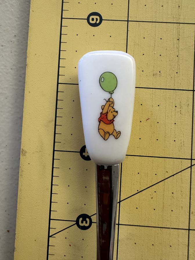 vintage Disney Winnie the Pooh baby/toddler spoon - Image 2