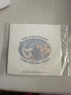 Temporary tattoo featuring characters Shnookums & Meat Funny Cartoon Show