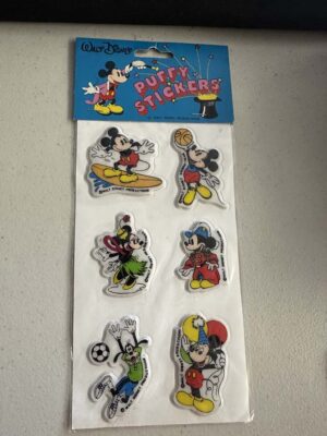 Walt Disney puffy stickers