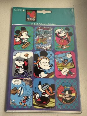 Disney sticker set is part of the Cleo Mickey Unlimited collection