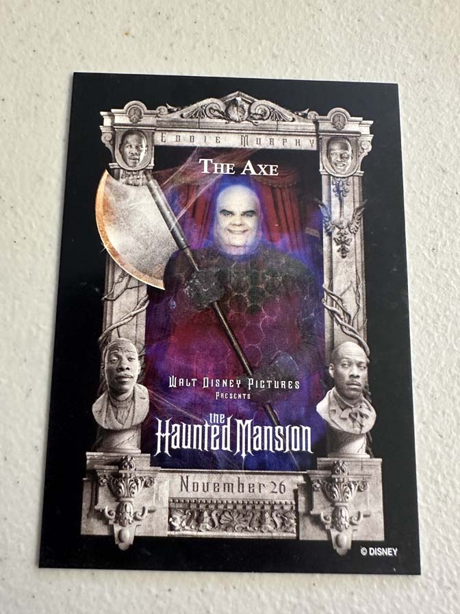 2003 trading card full set from the Disney film The Haunted Mansion Promo Item - Image 7