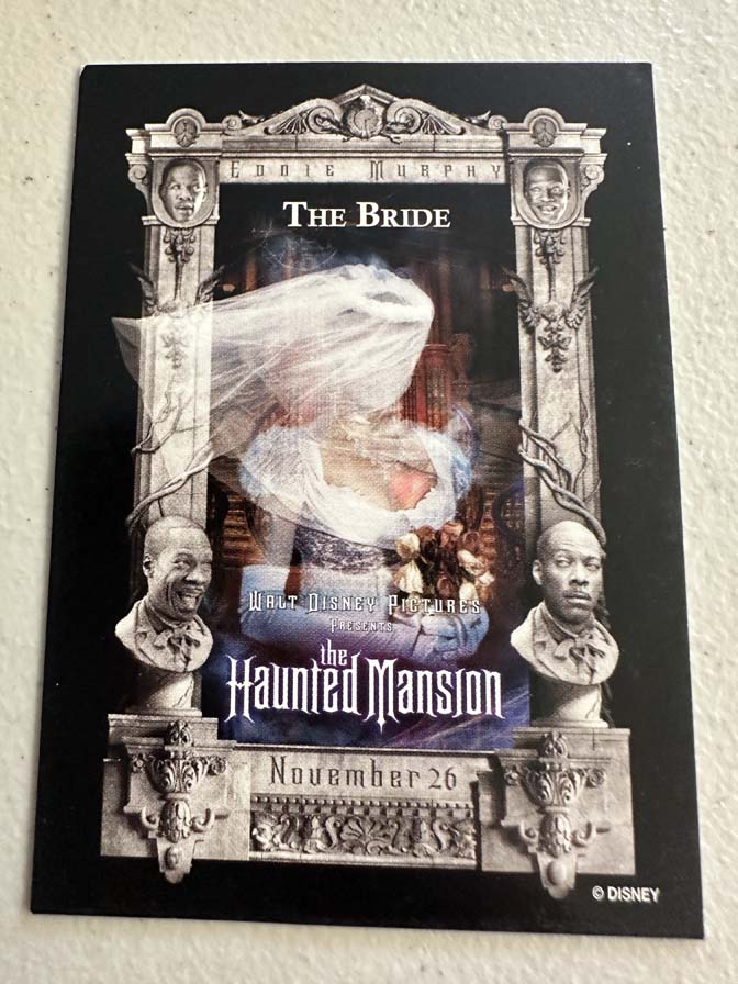 2003 trading card full set from the Disney film The Haunted Mansion Promo Item - Image 11