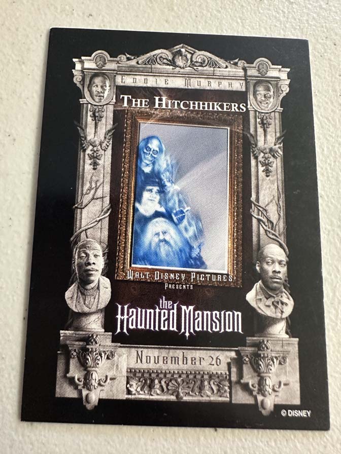 2003 trading card full set from the Disney film The Haunted Mansion Promo Item - Image 13