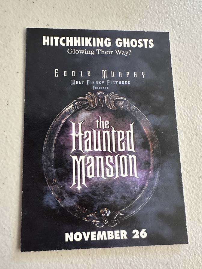 2003 trading card full set from the Disney film The Haunted Mansion Promo Item - Image 14