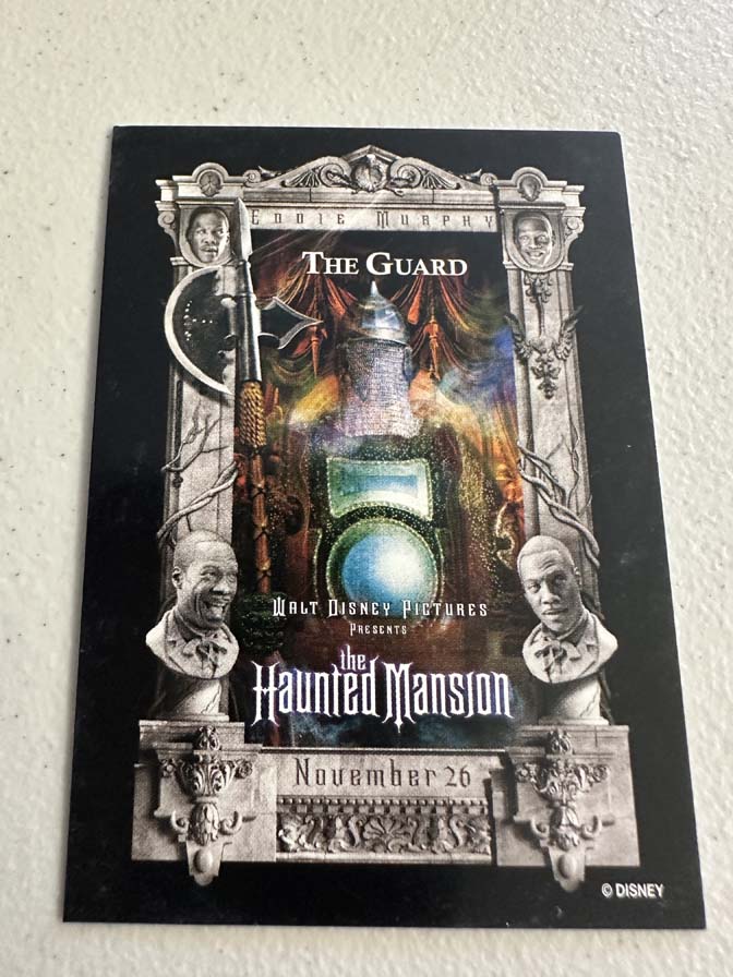 2003 trading card full set from the Disney film The Haunted Mansion Promo Item - Image 17