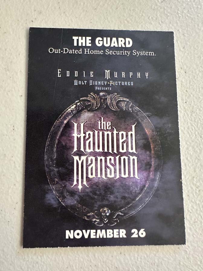 2003 trading card full set from the Disney film The Haunted Mansion Promo Item - Image 18