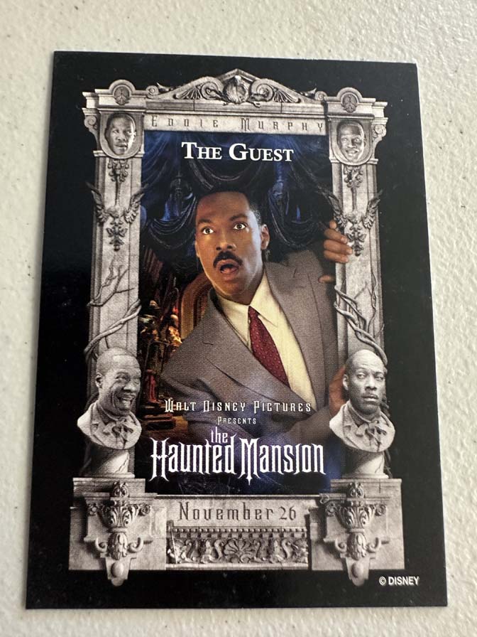 2003 trading card full set from the Disney film The Haunted Mansion Promo Item - Image 19