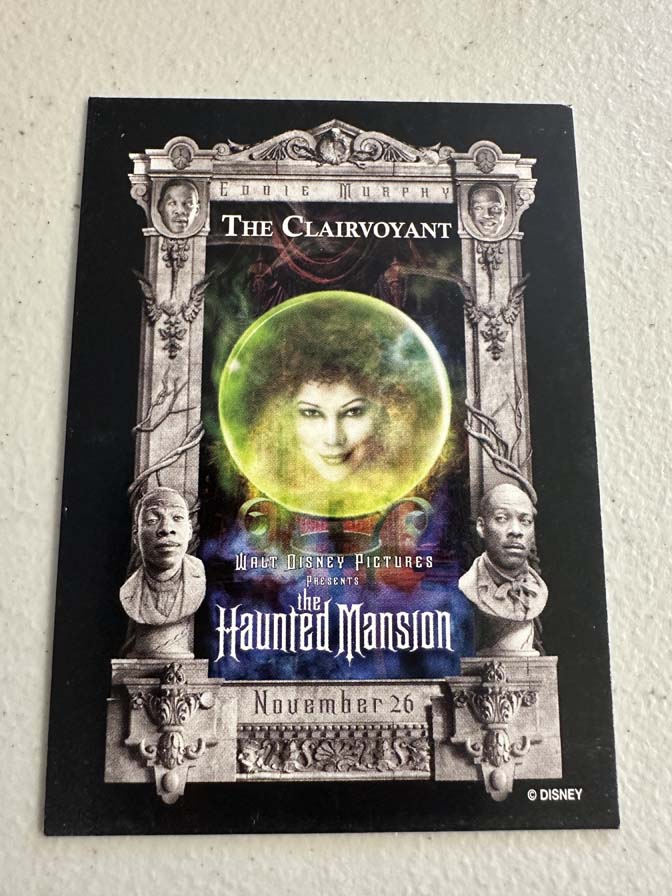 2003 trading card full set from the Disney film The Haunted Mansion Promo Item - Image 3