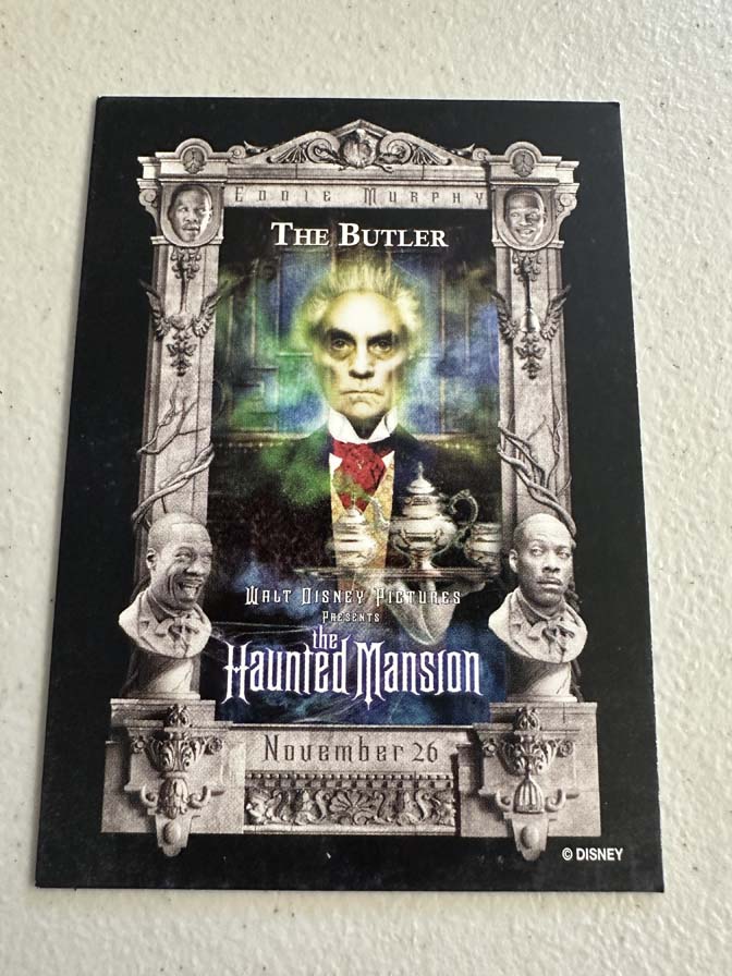 2003 trading card full set from the Disney film The Haunted Mansion Promo Item - Image 5