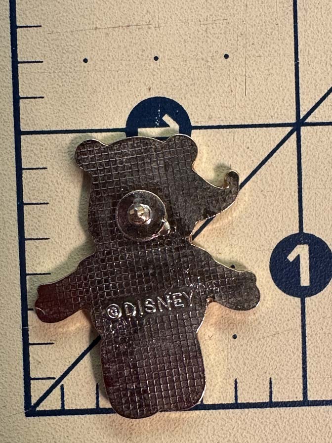 Japan JDS - Pooh - Orange - Lucky Color Pin - Image 2