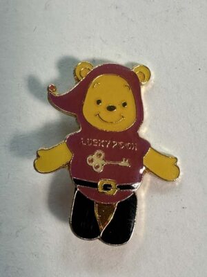 Japan JDS - Pooh - Purple - Lucky Color Pin