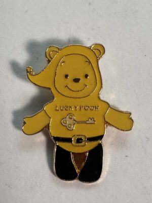 Japan JDS - Pooh - Yellow - Lucky Color Pin