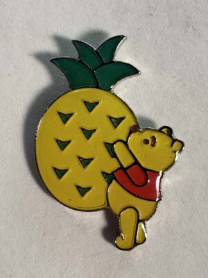 Japan - Pooh with Pineapple - TDL pin